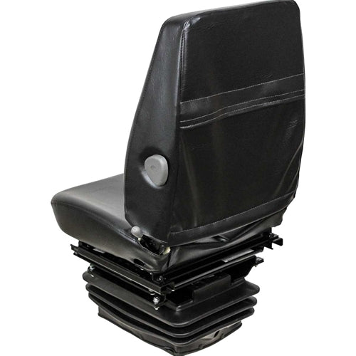 Excavator / Compactor / Loader Seat w/ Mechanical Suspension