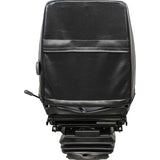 Excavator / Compactor / Loader Seat w/ Mechanical Suspension