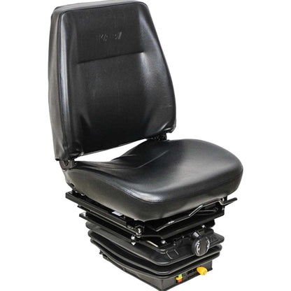 Excavator / Compactor / Loader Seat w/ Mechanical Suspension