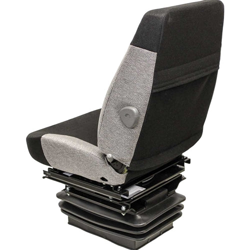Excavator / Compactor / Loader Seat w/ Mechanical Suspension