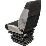 Excavator / Compactor / Loader Seat w/ Mechanical Suspension