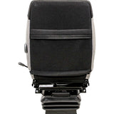 Excavator / Compactor / Loader Seat w/ Mechanical Suspension