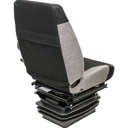 Excavator / Compactor / Loader Seat w/ Mechanical Suspension