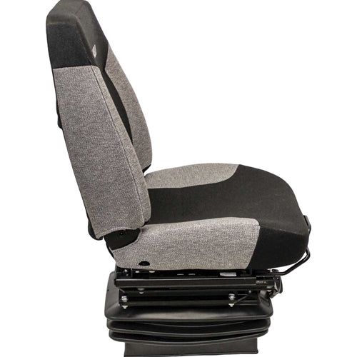 Excavator / Compactor / Loader Seat w/ Mechanical Suspension