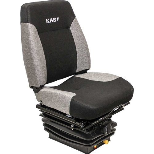 Excavator / Compactor / Loader Seat w/ Mechanical Suspension