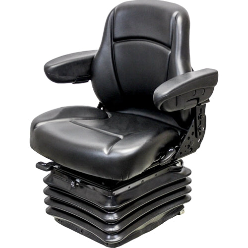 12v Heavy Duty Excavator / Dump Truck Seat w/ Air Suspension