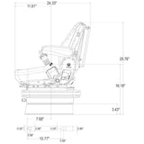 Tractor Suspension Seat for John Deere
