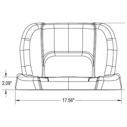 Low Back Tractor Seat for MTD
