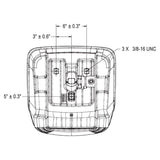 Low Back Tractor Seat for MTD