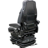 24v Tractor Seat for Loaders, Excavators w/ Air Suspension