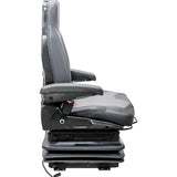 24v Tractor Seat for Loaders, Excavators w/ Air Suspension