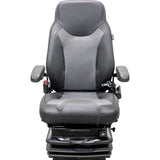 24v Tractor Seat for Loaders, Excavators w/ Air Suspension