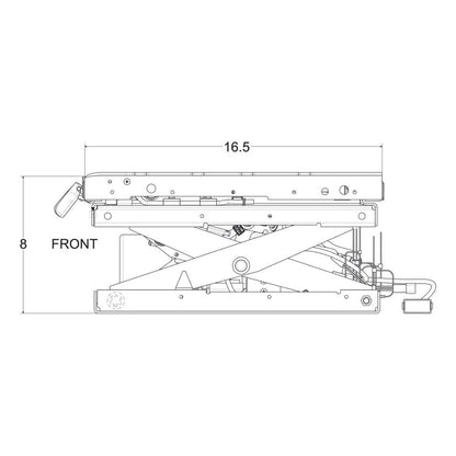12v Tractor Seat Passive Air Suspension for Sears