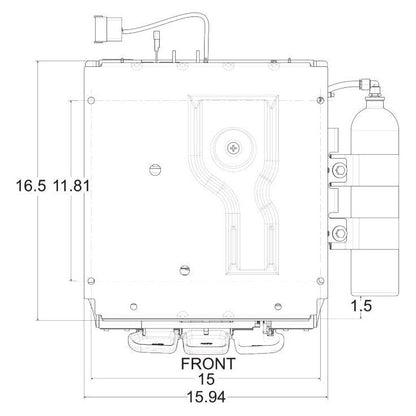12v Tractor Seat Passive Air Suspension for Sears