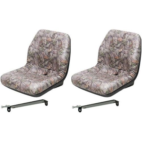 2 Gator Loader Compact Lawn Mower Garden Tractor Seat w/ Flip Bracket