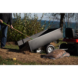 7 Cu Ft Tractor ATV / UTV Steel Dump Cart Trailer 500 #