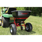 Heavy Duty Commercial Tow Behind Broadcast Spreader w/ Control Rod 130 #