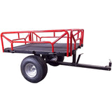 UTV / ATV - Tractor Flat Bed Trailer Cart w/ Side Rails 1000 #