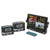 CabCAM 7" HS Quad Monitor - 2 Camera Observation System w/ Audio