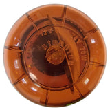 Warning Rotating Beacon Flasher Blinker Pipe Mount w/ Flexible Rubber Base