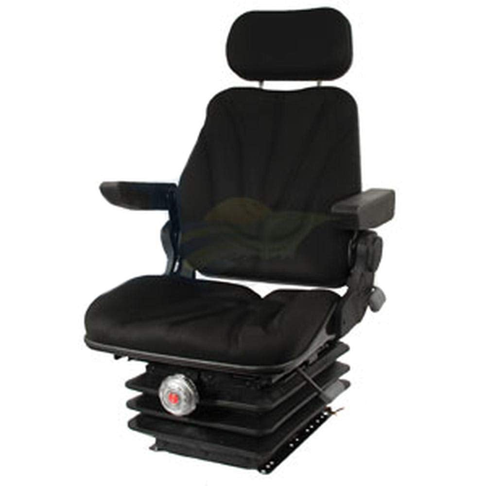 12v Heavy Duty Tractor Excavator Back Hoe Mower Loader Seat w/ Air Suspension
