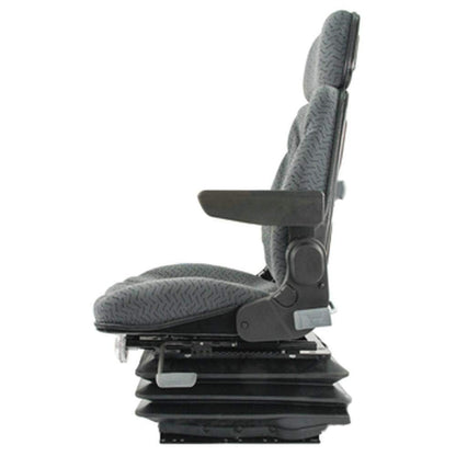 Heavy Duty Tractor Excavator Back Hoe Mower Loader Seat w/ Suspension