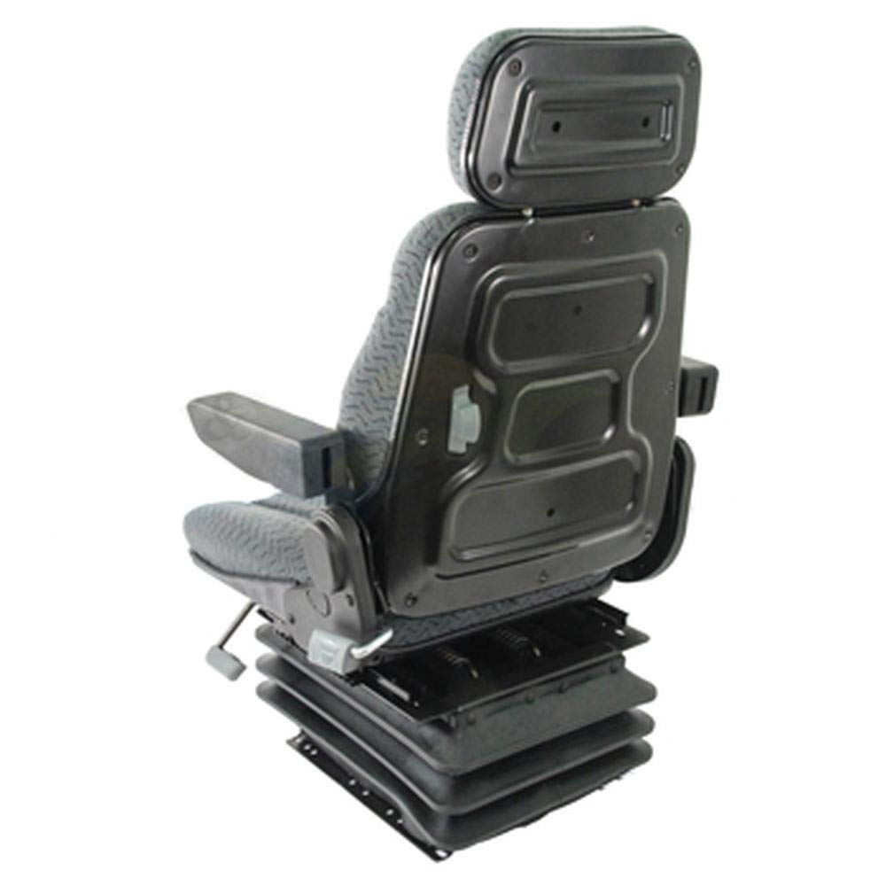 12v Heavy Duty Tractor Excavator Back Hoe Mower Loader Seat w/ Air Suspension
