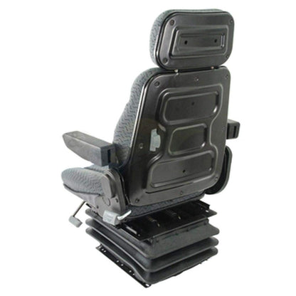 12v Heavy Duty Tractor Excavator Back Hoe Mower Loader Seat w/ Air Suspension