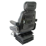 12v Heavy Duty Tractor Excavator Back Hoe Mower Loader Seat w/ Air Suspension