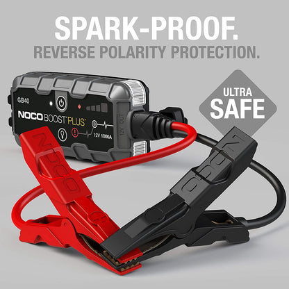 1,000 Amp (12v) Vehicle Tractor ATV / UTV Jump Starter Box Booster Pack GB40