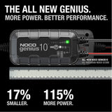 10 Amp (6v -12v) Vehicle Tractor ATV / UTV Battery Charger GENIUS10