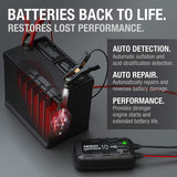 10 Amp (6v -12v) Vehicle Tractor ATV / UTV Battery Charger GENIUS10