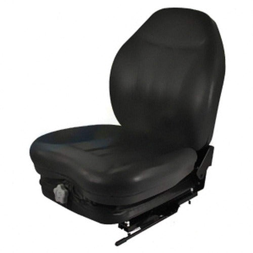 High Back Industrial Tractor Skid Loader Mower Seat w/ Suspension