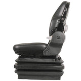 Heavy Duty Tractor Excavator Back Hoe Loader Seat w/ Suspension