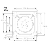 Grammer Tractor Seat Swivel Assembly