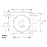 Grammer Tractor Seat Swivel Assembly