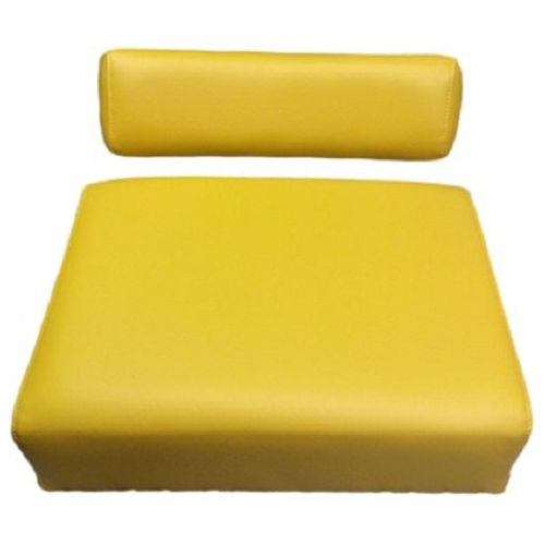 2 Piece Tractor 22-1/4" Seat Cushion Set for John Deere