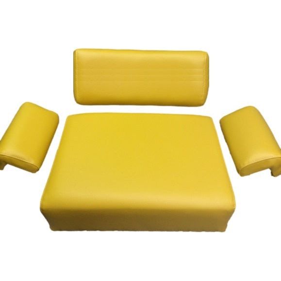 2 Piece Tractor 19-1/2" Seat Cushion Set for International / Farmall / John Deere