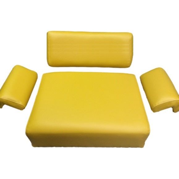 2 Piece Tractor 22-1/4" Seat Cushion Set for John Deere