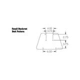 3 Piece Tractor Seat Cushion Set for Case