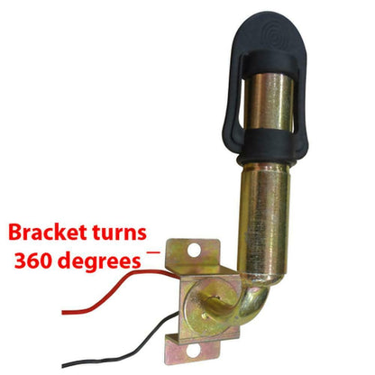 Rotating Beacon 2 Bolt Mounting Bracket Extended 90°