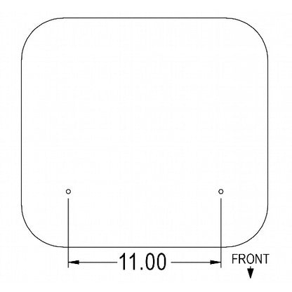 2 Piece Seat Cushion Set for Case / International Harvester