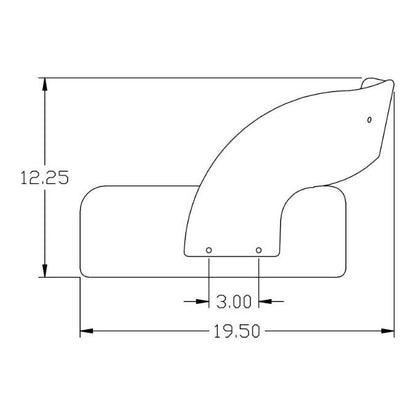 Deluxe Style Tractor Seat Assembly for International / Farmall