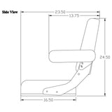 Tractor Deluxe Seat Assembly for International