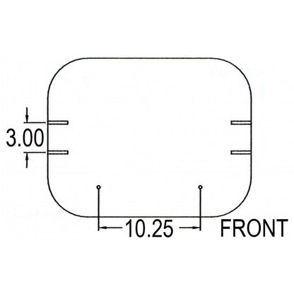 3 Pc Tractor Seat Cushion Set w/ Brackets for International Harvester