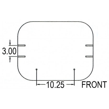 3 Piece Tractor Seat Cushion Set for International