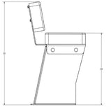 Instructional Side Kick FLIP DOWN Buddy Seat for International / Case IH