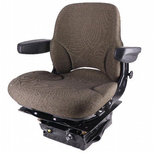 12v Mid Back Tractor Seat w/ Air Suspension for John Deere