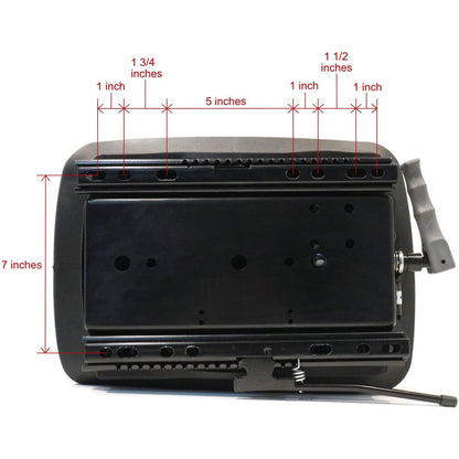 Universal Narrow Base Tractor Seat Mechanical Suspension