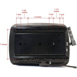 Narrow Compact Base Tractor Seat Mechanical Suspension
